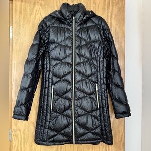 Michael Kors Packable Down Black Puffer Coat